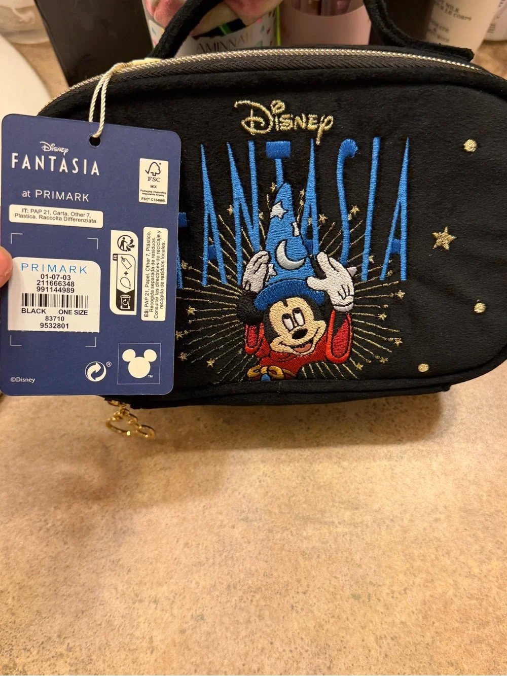 Primark Disney fantasia makeup bag